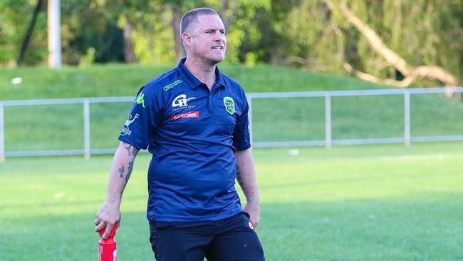 Murwillumbah Gold Coast Premier League football (soccer) coach Levi Hilton.