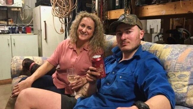 Mr Ross with his mother Chantelle. Picture: Supplied