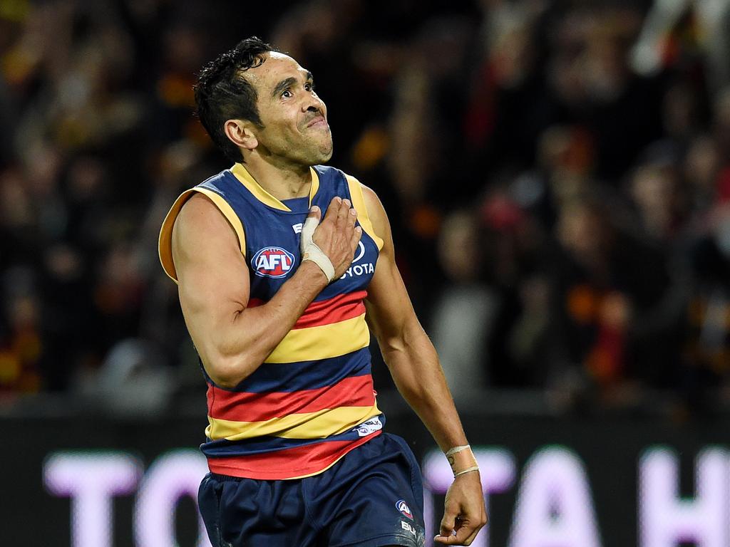 Eddie Betts wanted an apology form the AFL. Picture: AAP