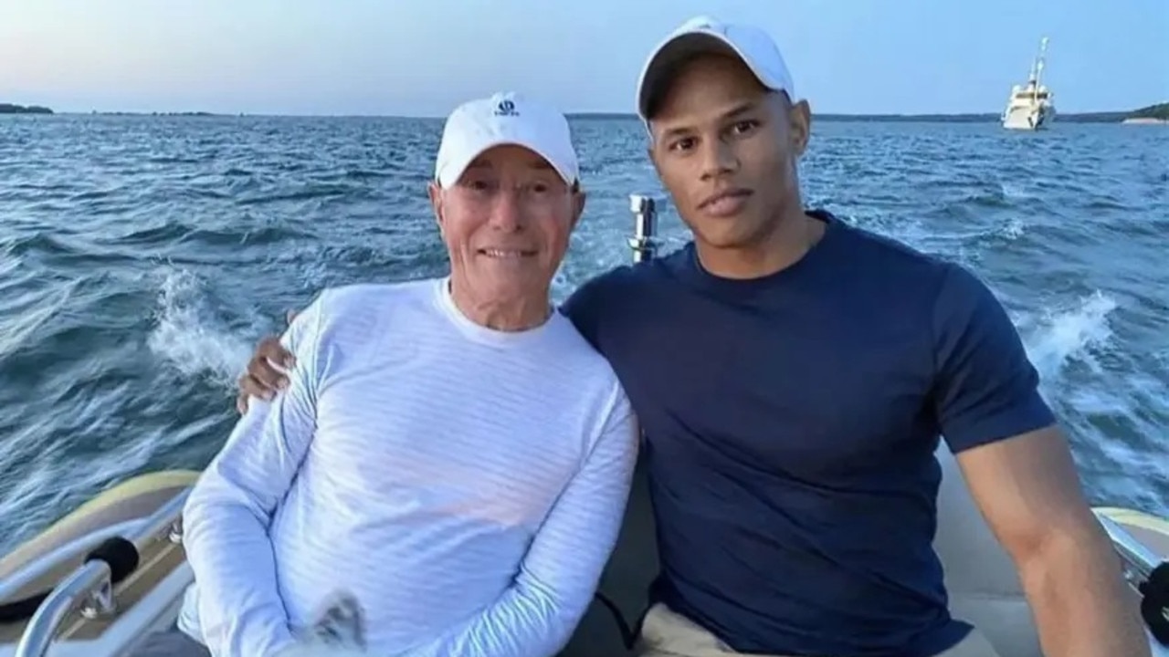 David Geffen's 'fiance' Donovan Michaels. Picture: David Geffen/Instagram