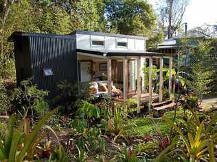 A tiny house in inner-city Brisbane. Picture: The Tiny House Company