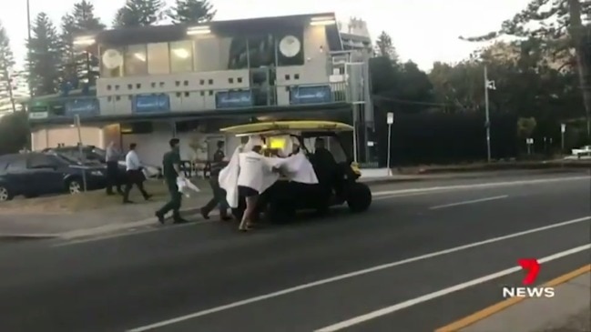 Man killed in Gold Coast shark attack (7 News)