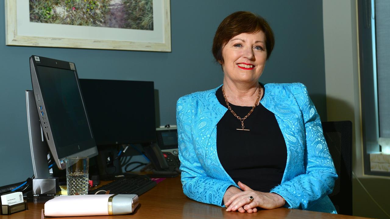 Chief Executive Sunshine Coast Health Service, Adjunct Professor Naomi Dwyer at the Sunshine Coast Univerity Hospital.