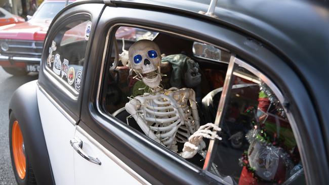 Fiona and Baydon Clissold with their '63 Ratrod Volkswagon at Mary Christmas, December 20,2023.