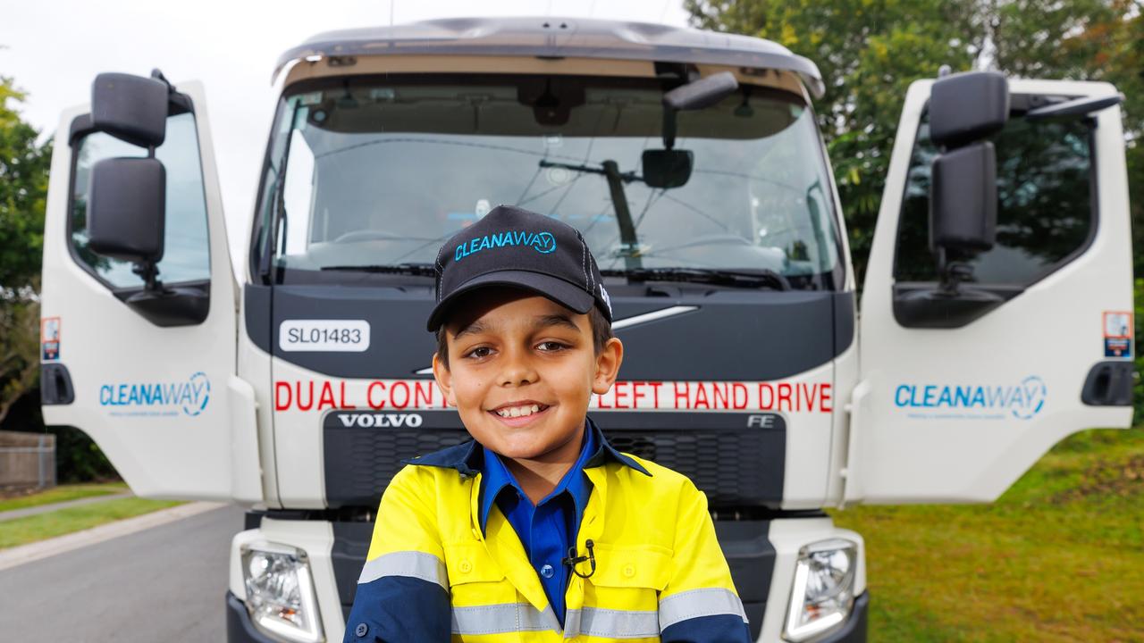 Logan boy’s trash-tastic dream comes true | Townsville Bulletin