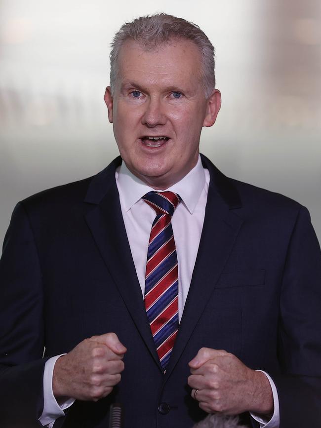 Industrial relations shadow minister Tony Burke