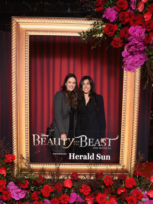 Opening night: Beauty and The Beast at Her Majestys Theatre, Melbourne. Picture: Josie Hayden