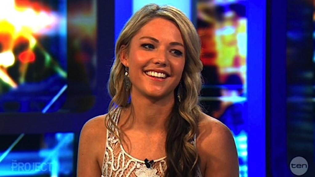 Bachelorette Sam Frost on The Project — Australia’s