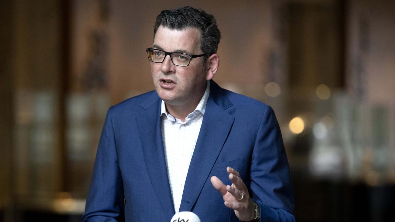 Victorian Premier Daniel Andrews has declared South Australia a hotspot. Picture: NCA NewsWire/David Geraghty