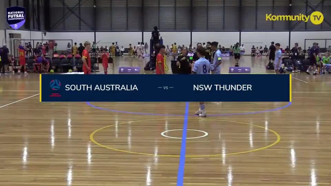 Replay: Football South Australia v Football NSW Thunder (U13 Boys)—2025 National Futsal Championships Day 2