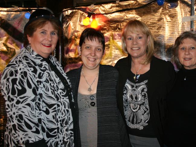 Nancy DePrada, Katie Smith, Narelle Farrell and Di Holter at the Jumpers and Jazz Launch at the Warwick Art Gallery on Friday, July 22.Photo Deanna Millard / Warwick Daily News