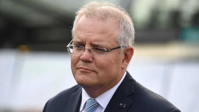 Prime Minister Scott Morrison will reveal details of the military package on Wednesday. Picture: AAP Image/Joel Carrett