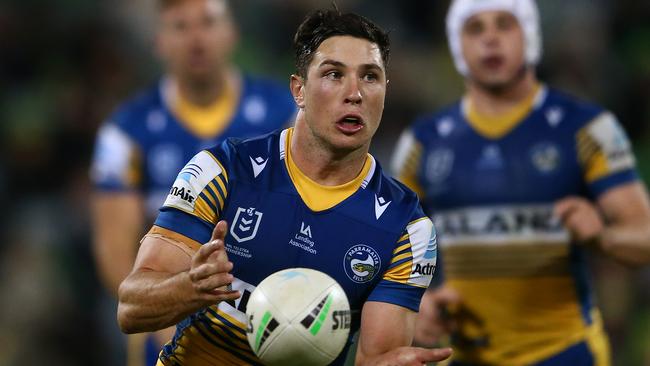 Locking in Mitchell Moses long term remains a top priority for Parramatta. Picture: Matt Blyth/Getty Images