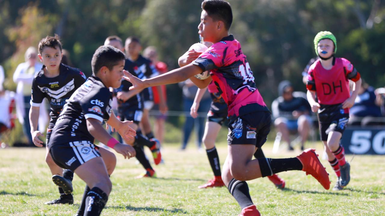 Rouse Hill Rhinos player Ziyon Lepolo (AAP IMAGE / Angelo Velardo)