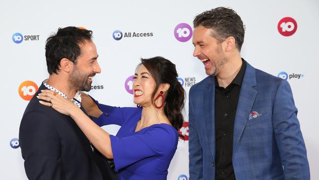 New MasterChef judges Andy Allen, Melissa Leong and Jock Zonfrillo. Picture by Damian Shaw