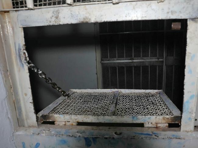 This picture shows empty sells at Sednaya prison in Damascus, synonymous with the worst atrocities of ousted president Bashar al-Assad's rule. Picture: Omar Haj Kadour/AFP