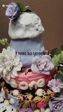 Woman shares epic $300 fairy cake fail