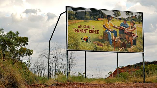 Tennant Creek reported four cases on Friday. Picture: File