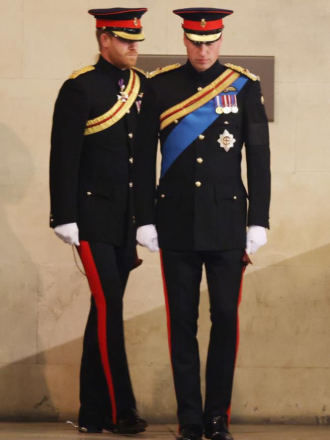 Prince Harry and Prince William.