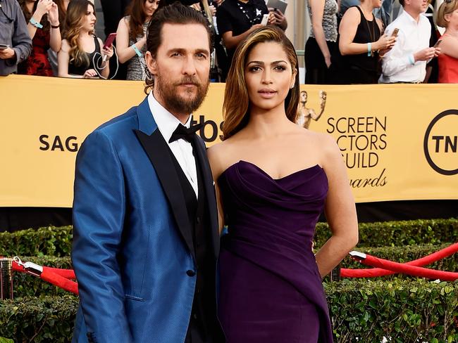 Matthew McConaughey and Camila Alves.