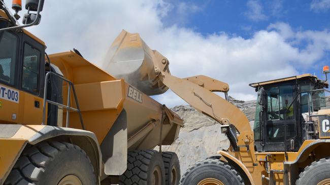 Some 50 locals have been employed at EQ Resources tungsten mine at Mt Carbine and that figure will increase. Picture: Bronwyn Farr.