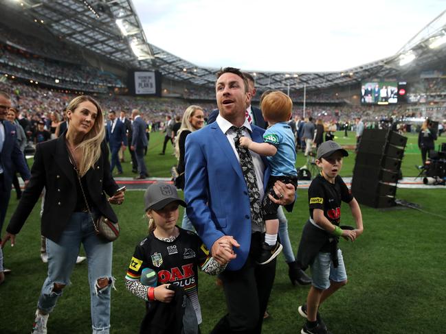 The son of retired NRL star James Maloney has been found. Picture. Phil Hillyard