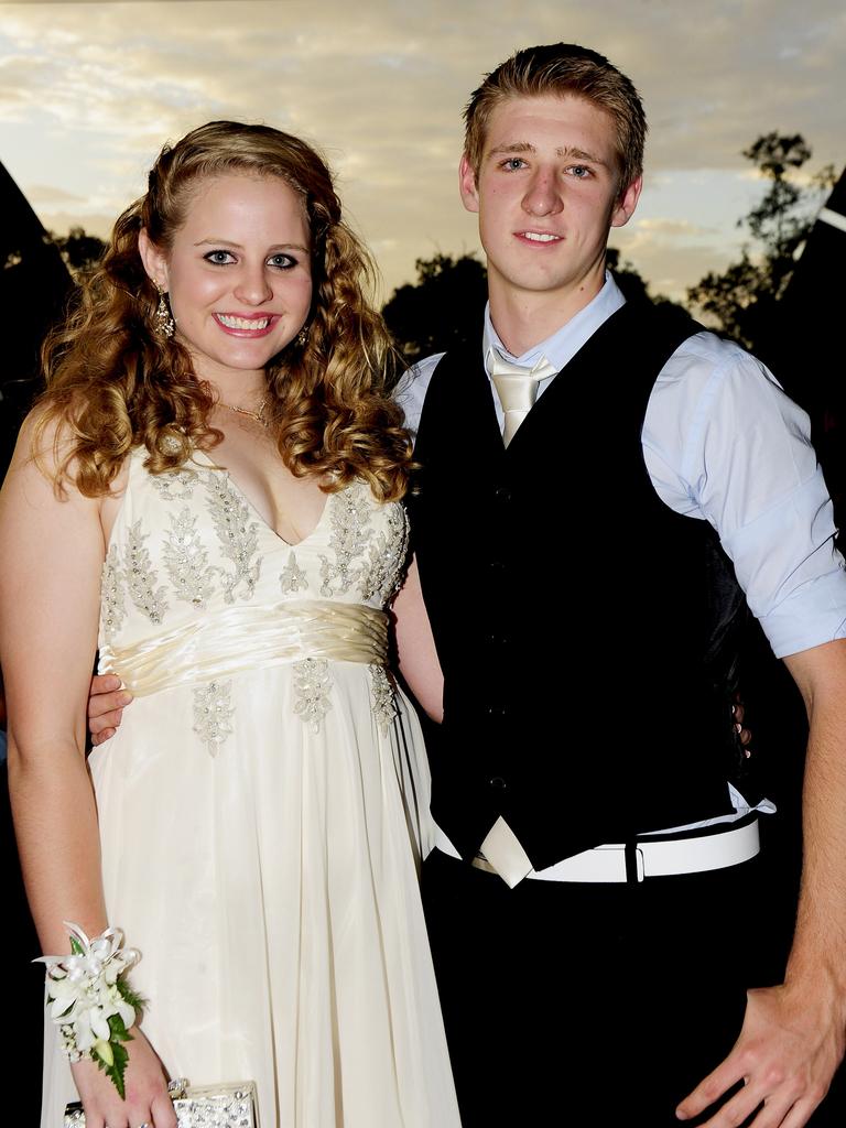 Kira Stevens and Blake Debney at the 2013 St Philip’s College formal at the Alice Springs Convention Centre. Picture: PHIL WILLIAMS / NT NEWS