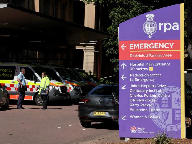 Patients were recruited rom Royal Prince Alfred Hospital in Camperdown. Picture: NCA NewsWire / Damian Shaw