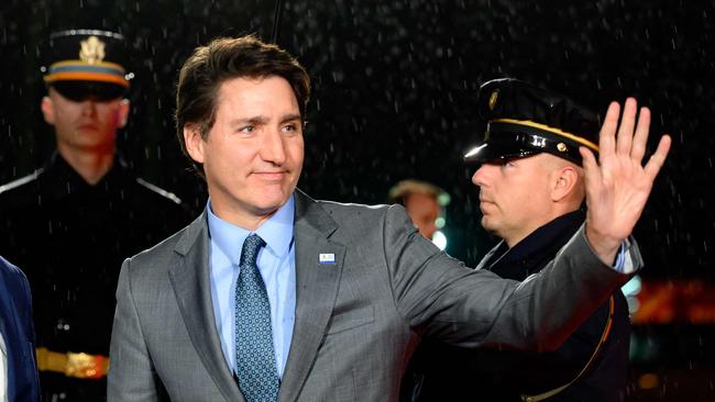 Justin Trudeau at last month’s the Asia-Pacific Economic Co-operation forum in San Francisco. Picture: AFP