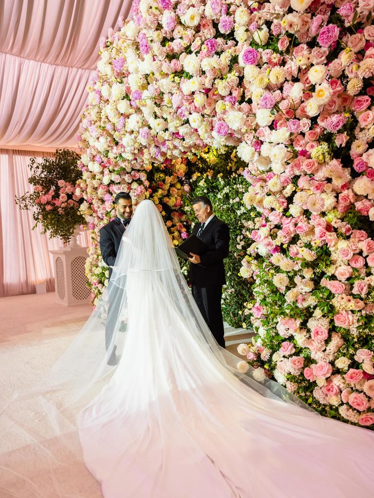 The couple say ‘I do’. Picture: Kevin Ostajewski/Shutterstock/MEDIA MODE.