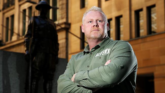 Ex-serviceman Michael Handley is backing a trial of medicinal cannabis to see if it can treat PTSD. Picture: Tim Hunter.