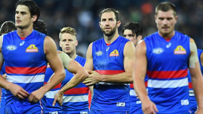 It was a tough year for the Western Bulldogs. Picture: Getty Images