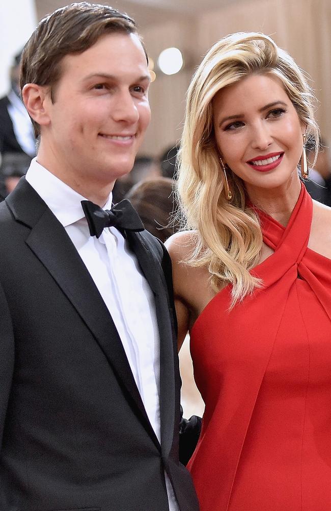 Jared Kushner and Ivanka Trump at the 