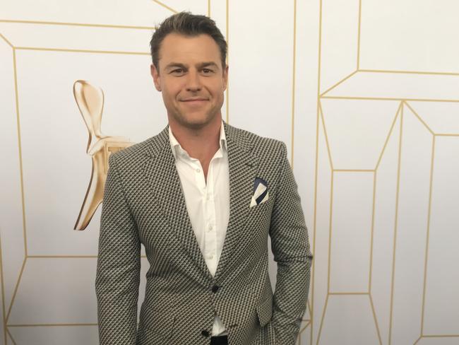 2018 Gold Logie nominee Rodger Corser will attend a cocktail party tonight hosted by Stan and Screen Queensland. Picture: Sally Coates