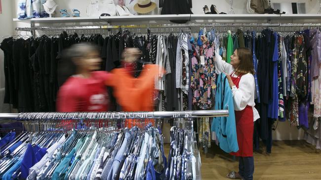 Red Cross Bondi Junction has seen an increase in donations. Picture: Tim Pascoe