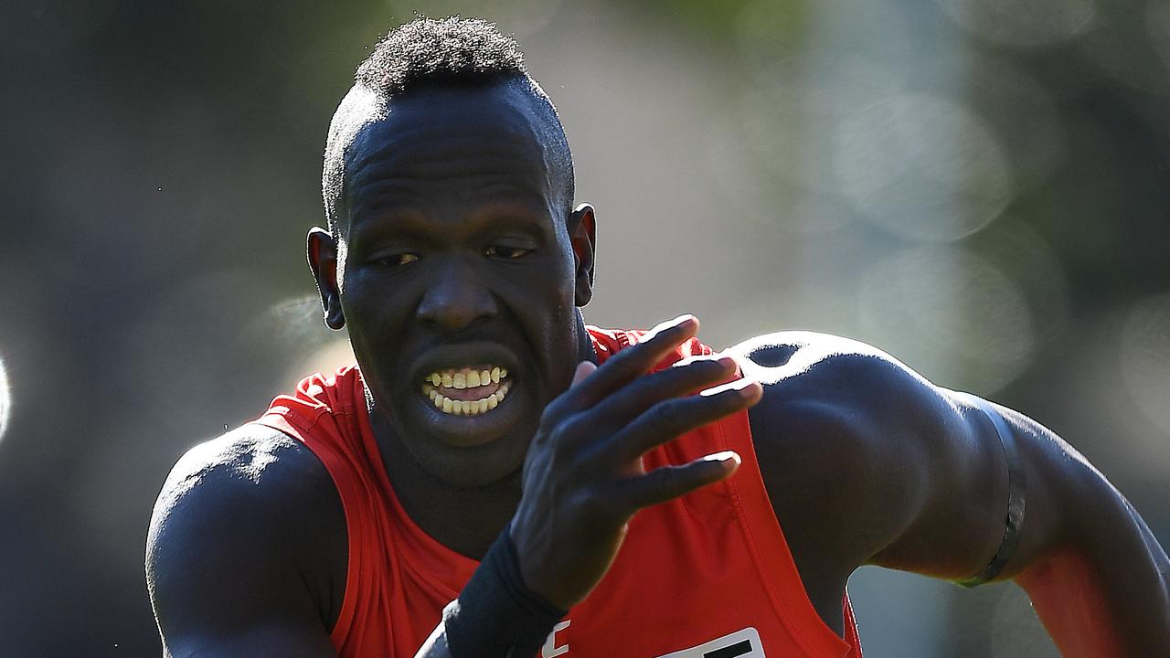 Aliir Aliir could be heading to Port Adelaide. Picture: Mark Brake