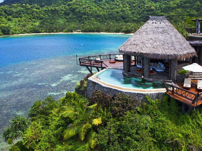 ESCAPE: FIJI  ..  LAUCALA ISLAND  ..   Peninsula Villa.  Picture: Supplied