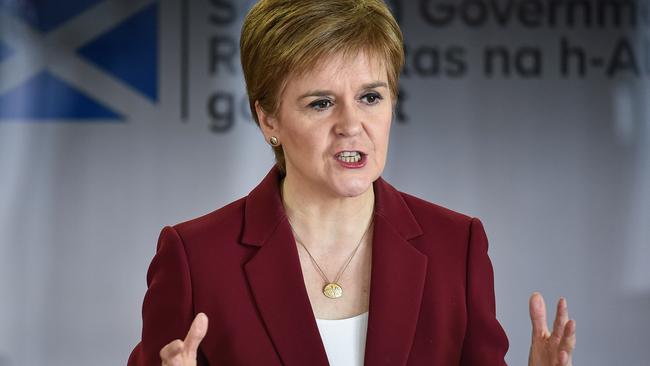 The Scottish First Minister Nicola Sturgeon. Photo by Jeff J Mitchell - WPA Pool/Getty Images.