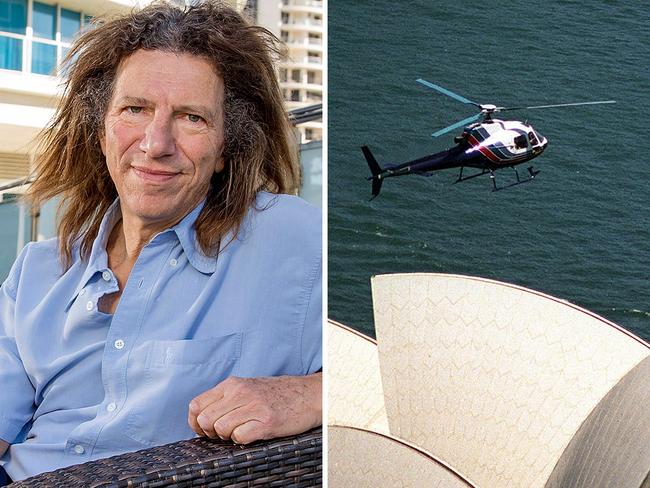 Dr Jerry Schwartz is attempting to develop a helipad in Sydney's Darling Harbour. Picture: