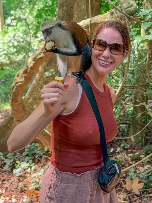 Christine is an avid traveller. Photo: Instagram