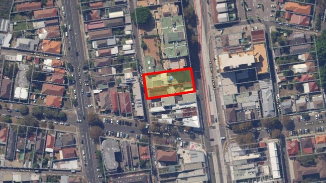 The site at 273-275 Anzac Parade, Kingsford.