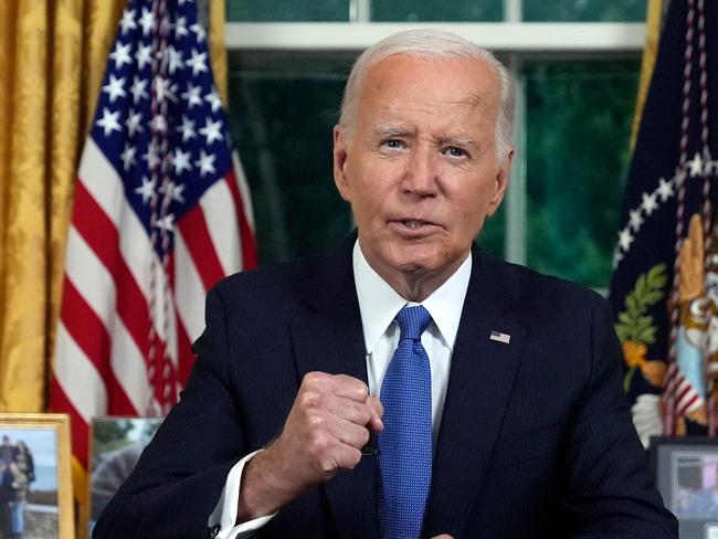 Joe Biden stepping down from re-election was one of many key moments during this US presidential election campaign. Picture: AFP