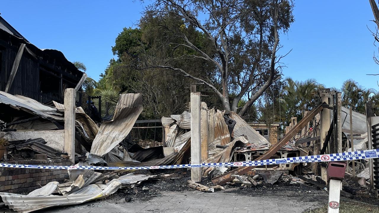 The remains of 32 Evelyn St, Grange. Picture: Iwan Jones