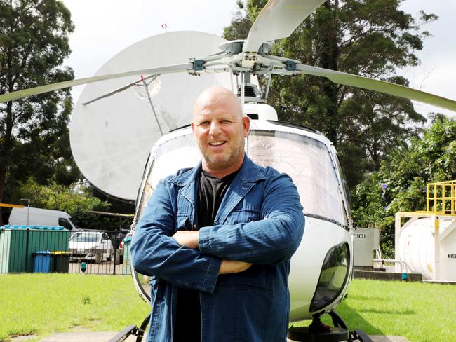 Mark Llewellyn, Creative Director for News and Current Affairs has recently returned to Channel Nine after a long absence. Picture: Adam Taylor