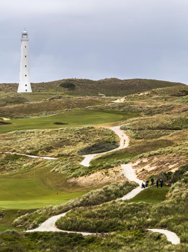 The view from Cape Wickham Golf Course with Cape Wickham Lighthouse in the distance. Picture: Andrew Wilson and Everything Eve