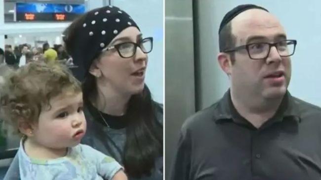 Yossi Adler and his family have filed a lawsuit after being removed from a plane. Picture: Local 10