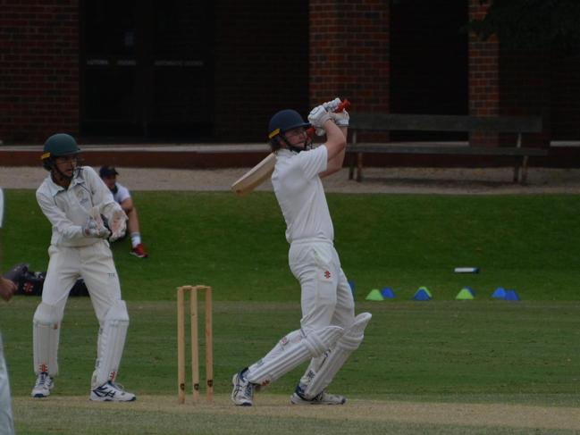 Pat Forrest will be a key contributor with the bat against Geelong Grammar. Picture: Xavier College Media