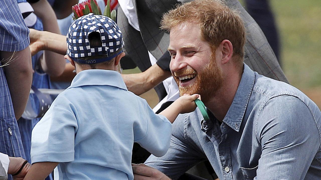 Harry was a complete natural with Luke. Picture: Phil Noble