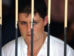 A friend of Bali Nine convict Renae Lawrence has been arrested with drugs outside Bangli Prison.
