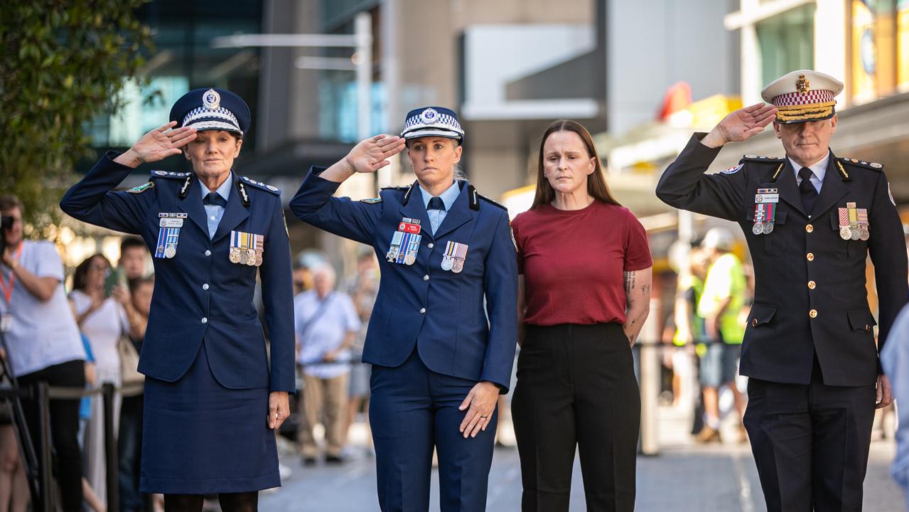 During her tenure, Commissioner Webb (left) faced criticism for her handling of significant cases, including the Bondi massacre and the alleged murders involving off-duty officer Beau Lamarre-Condon. Julian Andrews.
